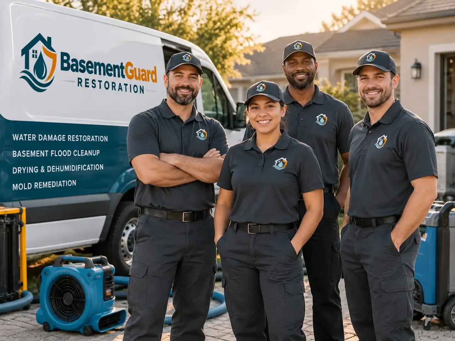 Basement Water Damage Restoration company in Van Horne, IA